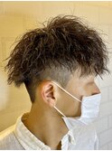 ツイストパーマ!!