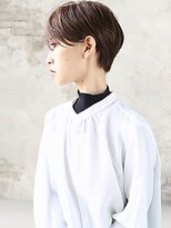 ヘアーアンジェ 南矢野目店(Hair ange)&nbsp;【イルミナカラー×髪質改善TR】耳かけショートスタイル