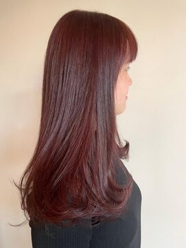 トップヘアーラウンジ 知立(TOP HAIR Lounge) 普通はイヤ！レッドブラウンで差をつけよう！/ニュアンスカラー