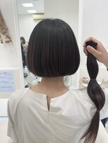 ドロップ&nbsp;ミニボブ×ヘアドネーション
