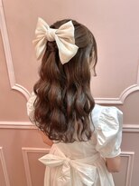 グルーヴ グルーヴ フェエリー(groove groove feerie)&nbsp;【ヘアセット】プリンセスハーフアップ♪