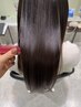【艶髪コース】カット+カラー＋Aujua4ステップTR+美髪を育てるヘッドスパ30分