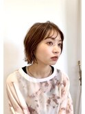 Ata.広尾　大人かわいいシースルーバングカジュアルボブ