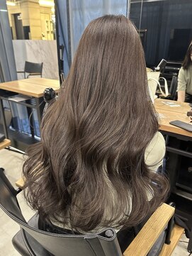 アリュウル 表参道(ALLURE) ミルクベージュカラー◎ツヤ感たっぷりです!KAKO