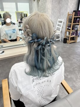 ティアム 渋谷店(Tiam shibuya) 前髪/マチルダボブ/ピンクベージュ/インナーグレージュ