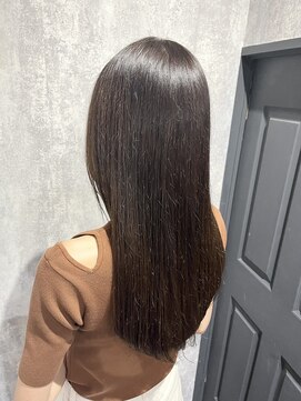 ジーナ 博多(Zina) ダークカラー/ブラウン/髪質改善カラー/艶カラー/艶髪