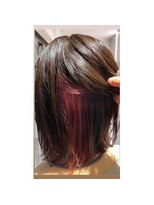 アース 国立店(HAIR&MAKE EARTH) インナーピンク(^_-)-☆