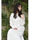 オトナ女子に似合う黒髪ロングヘア