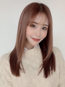 アルバム 池袋(ALBUM) レイヤーカットカーキベージュオリーブベージュ_59523