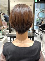 ラボー ノースプラザ店(LA'BO)&nbsp;【LA'BO三浦】大人耳掛けマッシュショート