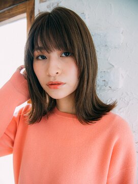 リュープリエ 笹塚(Lieu plie) 自然な透明感が叶う透き通るような艶髪ブラウン