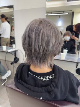 ジルバイジゼル(JILL by GiseL) Y _ハイトーン/ベージュ/ミルクティー/中性ウルフ/ホワイト