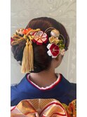 [ヘアアレンジ]モダンシニヨン