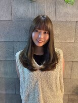 ティーヘア(t.hair)&nbsp;大人可愛い巻き髪スタイル/2wayシースルーバング/髪質改善カラー