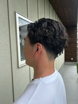 シエル ヘアアンドピース(Ciel hair peace) オールバックスパイラルパーマ