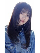 スリー スタンド(THREE STAND) 美髪レイヤーカット/顔まわりレイヤー/くびれミディアムレイヤー