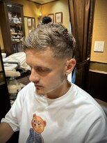 レオヘアワークス(LEO HAIR WORKS)&nbsp;スキンフェード　外国人スタイル　外国風　イケメン　サッカー
