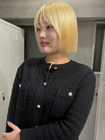 スウィープ(sweep)&nbsp;ハイトーンボブ/ブロンド/ケアブリーチ