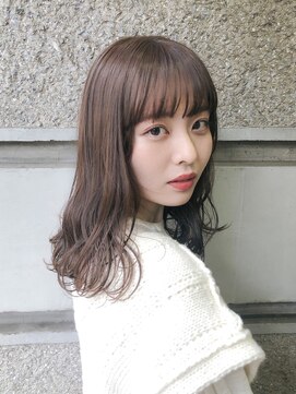 柔らかい透け感◯ミルクティーベージュ