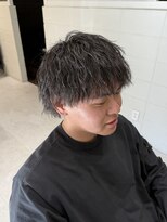 髪屋 紬&nbsp;メンズ/メンズパーマ/メンズカット/ツイストスパイラルパーマ