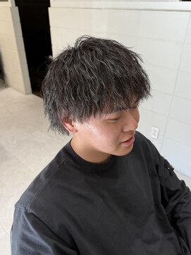 髪屋 紬 メンズ/メンズパーマ/メンズカット/ツイストスパイラルパーマ