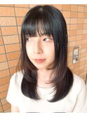 髪質改善＆カット〈レイヤーロングスタイル〉