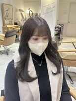 カーサ 西大寺南ロータリー店(casa) オリーブベージュ/レイヤーカット/くびれヘア