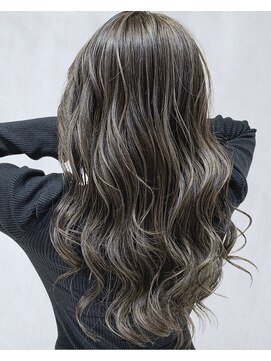 エジョン 八幡山店(Aejon) 八幡山大人レイヤーカット白髪ぼかし脱白髪染め40代50代60代