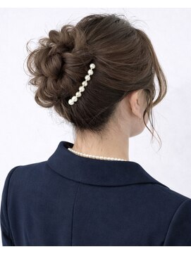 スタスタ 岩本町 秋葉原 お団子ヘア、高めアップ、ミドルアップ