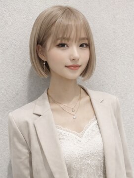 ルクス(Luxs) 顎ラインぱつっとボブ