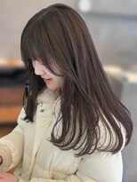 アトロ(Atoro)&nbsp;梅田/レイヤー／ボブ／暗めカラー/グレージュ/ニュアンスカラー
