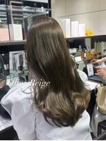 ネクストハラジュク(NEXT HARAJUKU)&nbsp;オリーブベージュ/髪質改善/顔周りカット/韓国ヘア/表参道/原宿