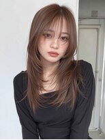 レリーアンテ 大阪梅田(Rely ante)&nbsp;ホワイトグレージュ/デジタルパーマ/チェリーブラウン/西梅田