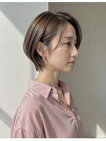 ゲイン(Gain) ショートカット・レイヤーカット×白髪ぼかし