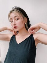 シンス 銀座(since) 小顔似合わせカット/インナーカラー/前髪イメチェン【銀座駅】