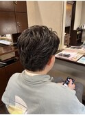 フェザーパーマスタイル