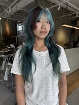 ニキータ(Nikiita)&nbsp;【rico style】ブロックカラー/ミントグリーン/レイヤカット