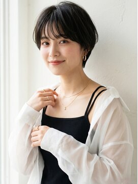 ヘアーメイクパウダー 天王寺寺田町店(Hair make powder) 大人可愛い30代40代50代小顔◎マッシュショート丸みショート