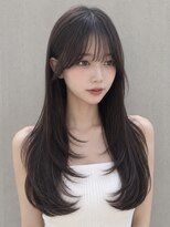 ユーフォリア 渋谷グランデ(Euphoria SHIBUYA GRANDE)&nbsp;韓国風レイヤー顔周りレイヤー小顔カット透明感カラー