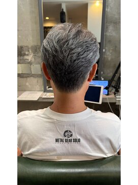 アルフレッド 瑞穂店(alfRed) 白髪を味方につける清潔感抜群の大人ショートヘア/名古屋/メンズ