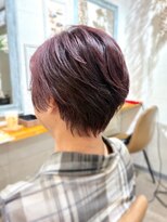 バンビ(BAMBI)&nbsp;20代30代40代50代60代レイヤーショート×ピンクカラー