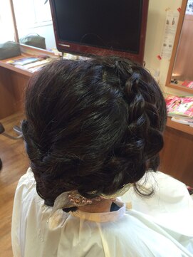 メルシーフォーヘア(Merci for hair) 編み込みローポイントヘア