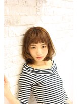 ヘアーリーフ(Hair Leafy)&nbsp;「Ｌｅａｆｙ」　ふんわり　ふわふわボブ