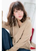 【Lab古河】斜めバングで目力UP♪グラマラスセミディb