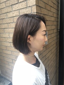 アルス ウィズ アクロス オモテサンドウ(aluss with AKROS omotesando) ナチュラルボブスタイル