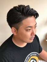 マグヘアー(mag hair) 男前オールバック＊刈り上げスタイル