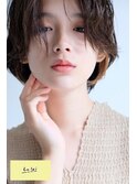 【表参道/青山】ベージュカラー×エッジショート【ささき】
