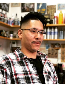 バーバーショップ エイチツー(BARBERSHOP H2) フェードカット