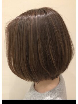 ソイルアヴェダ ららぽーと沼津店(SoilAVEDA) 大人ナチュラルハイライト_グラデーションボブ