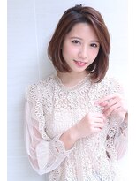 オーロ 緑地公園店(ORO)&nbsp;20代から40代の方におススメのかき上げシンプルボブ